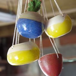 suspensions colorées